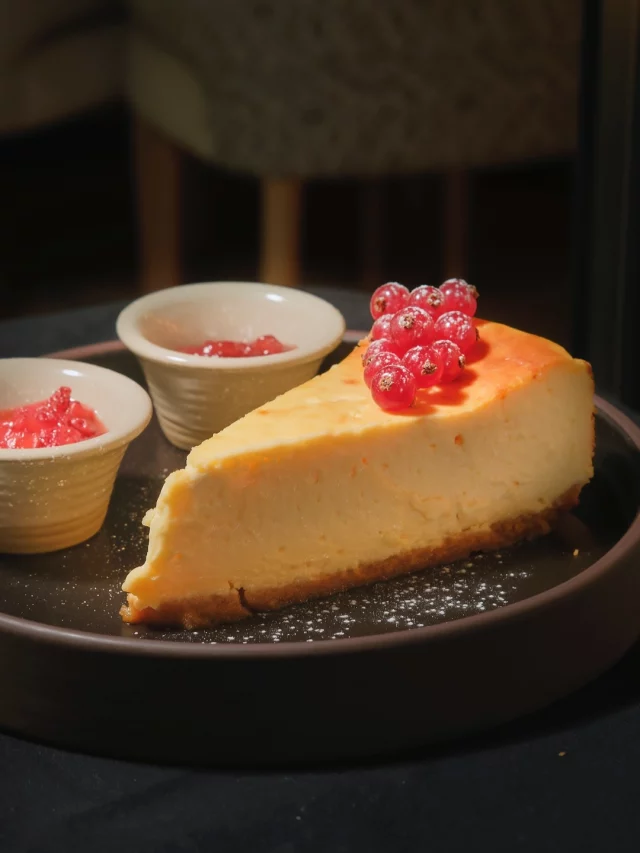 Aviso: este cheesecake puede causar antojo inmediato.

¿Lo probamos?