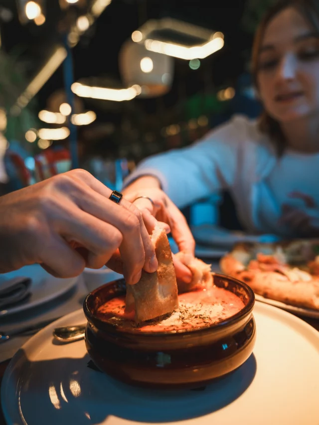 Primero lo miras con amor… y luego ya viene el scarpetta.